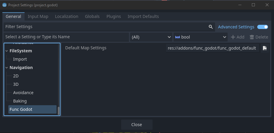 FuncGodotMap buttons